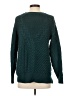 Banana Republic Chevron-herringbone Teal Pullover Sweater Size S - photo 2