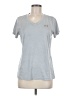 Under Armour 100% Polyester Gray Short Sleeve Top Size M - photo 1
