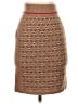 360 Sweater Argyle Brown Wool Skirt Size XS - photo 1