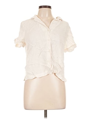 Banana Republic Factory Store Short Sleeve Blouse (view 1)