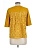Ann Taylor Yellow Short Sleeve Top Size L (estimated) - photo 2