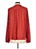 Treasure & Bond 100% Polyester Red Long Sleeve Blouse Size L - photo 2