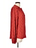 Treasure & Bond 100% Polyester Red Long Sleeve Blouse Size L - photo 4