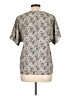 Rena Rowan 100% Polyester Ivory Short Sleeve Blouse Size 12 - photo 2