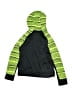 Nike 100% Polyester Green Zip Up Hoodie Size M (kids) - photo 2