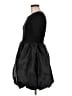 Pieces Solid Black Cocktail Dress Size M - photo 5