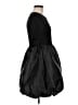 Pieces Solid Black Cocktail Dress Size M - photo 4