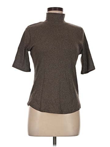 Elie Tahari Short Sleeve Turtleneck (view 1)