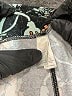 Lularoe Print Teal Casual Pants Size 1X (Tall & Curvy) - photo 4