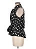 Carlisle Polka Dots Black Sleeveless Blouse Size 8 - photo 5