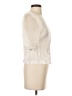 Topshop 100% Polyester Ivory Sleeveless Blouse Size 4 - photo 4