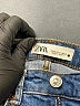 Zara Hearts Blue Jeans Size 2 - photo 4