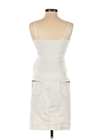 A Pea in the Pod Denim Skirt (view 2)