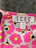 TCEC 100% Polyester Hearts Pink Short Sleeve Blouse Size L - photo 7