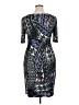 Connected Apparel Graphic Gray Cocktail Dress Size 14 - photo 2