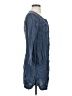 Three Dots Blue Casual Dress Size S - photo 4