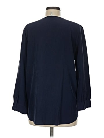 Joie Long Sleeve Silk Top (view 2)