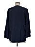 Joie 100% Silk Blue Long Sleeve Silk Top Size M - photo 2