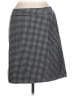 Ann Taylor Houndstooth Black Blue Casual Skirt Size 12 (petite) - photo 1