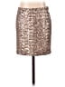 Jeans By Buffalo 100% Polyester Tweed Silver Gold Formal Skirt Size XS - photo 1