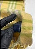 Burberry 100% Cashmere Plaid Yellow scarf One size - photo 5