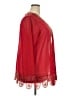 Roaman's 100% Polyester Red Kimono Size 18 (L) - photo 4