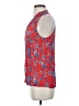 Ava Christine 100% Rayon Red Sleeveless Blouse Size S - photo 5