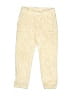 Cat & Jack Animal Print Yellow Casual Pants Size 4 - photo 1