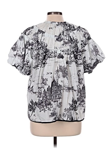 Umgee Short Sleeve Blouse (view 2)