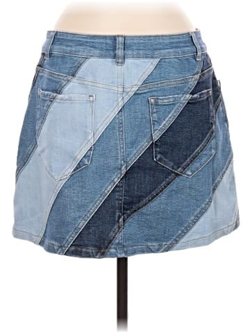 Chelsea & Violet Denim Skirt (view 2)