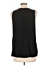 Ann Taylor LOFT Outlet 100% Polyester Black Sleeveless Blouse Size L - photo 2