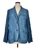 Lands' End 100% Lyocell Blue Jacket Size 1X - photo 1