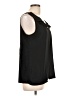 Ann Taylor LOFT Outlet 100% Polyester Black Sleeveless Blouse Size L - photo 4