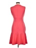 Calvin Klein Solid Red Cocktail Dress Size 6 - photo 2