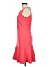 Calvin Klein Solid Red Cocktail Dress Size 6 - photo 5