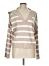 Cyrus Stripes Tan Pullover Sweater Size L - photo 1