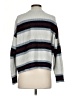 American Eagle Outfitters Stripes Gray Pullover Sweater Size S - photo 2