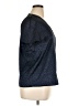 MICHAEL Michael Kors 100% Polyester Blue Short Sleeve Blouse Size XL (estimated) - photo 4