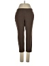 Purejill Solid Brown Casual Pants Size S - photo 1