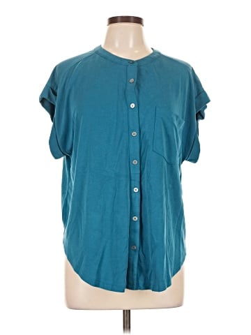 Lou & Grey Short Sleeve Blouse (view 1)
