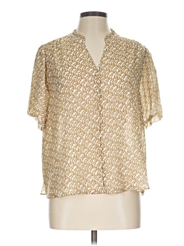 Adrianna Papell Short Sleeve Blouse (view 1)