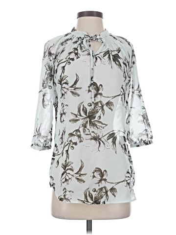 Fig 3/4 Sleeve Blouse (view 1)