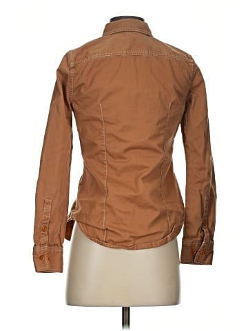 Madewell Darted Button-Up Shirt in (Re)generative Chino (view 2)