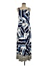 Soma Print Blue Casual Dress Size M - photo 1