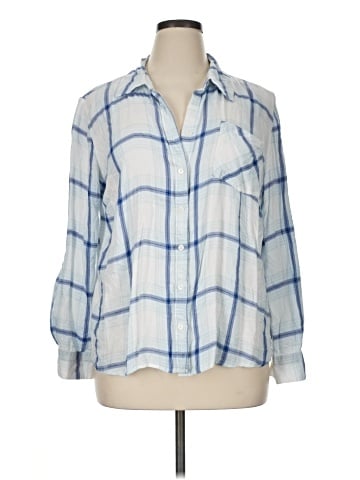 Style&Co 3/4 Sleeve Button-Down Shirt (view 1)