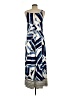 Soma Print Blue Casual Dress Size M - photo 2