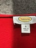 Talbots Solid Red Casual Dress Size 8 - photo 7