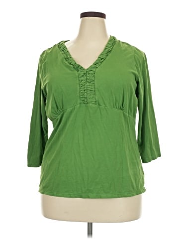 Liz Claiborne 3/4 Sleeve Top (view 1)