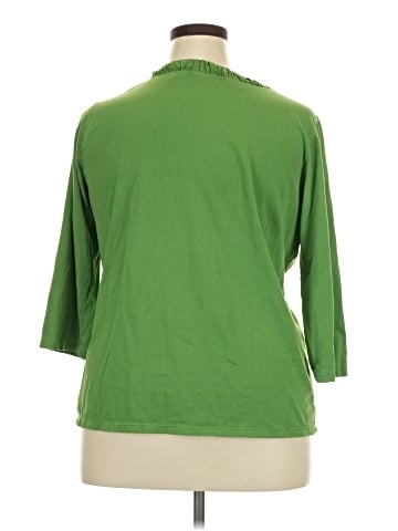 Liz Claiborne 3/4 Sleeve Top (view 2)
