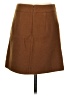Ann Taylor LOFT Solid Brown Casual Skirt Size 4 Petite - photo 2